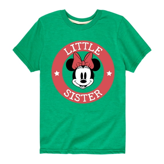 Mickey And Friends - Minnie Little Sister - Toddler And Youth Short Sleeve Graphic T-Shirt