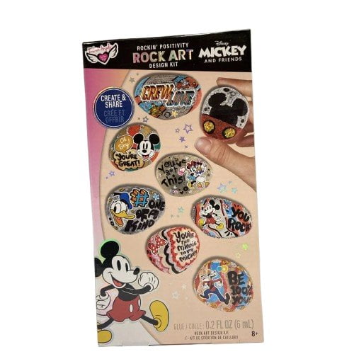 Mickey And Friends Rock Art Design Kit Kids Arts & Crafts
