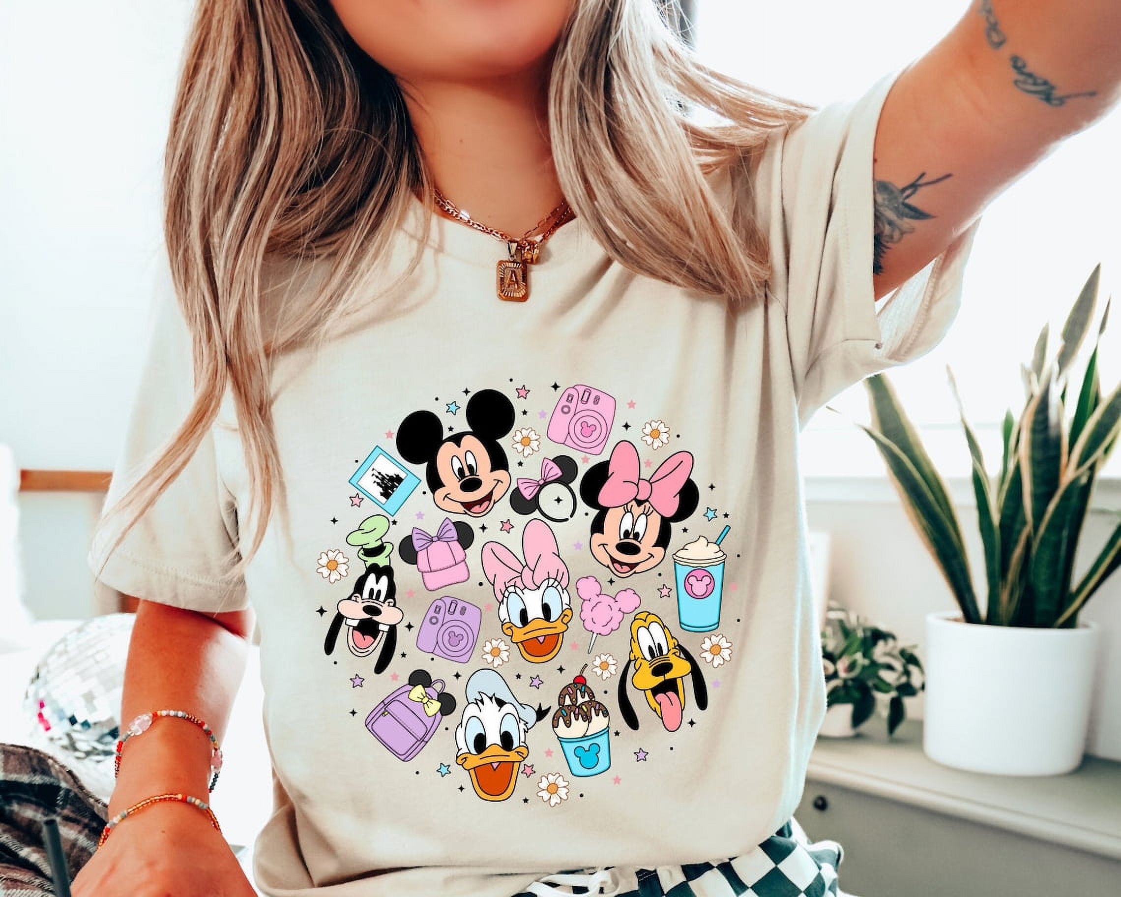 Mickey And Friends Shirts, Mickey And Friends Minnie Donald Daisy Goofy ...