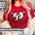 thumbnail image 1 of Mickey And Minnie Disney Very Merry Disney Holiday Party Shirt, Disney Holiday Matching Shirt, S-5Xl Shirt, 1 of 4