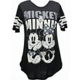 thumbnail image 1 of Disney Mickey and Minnie Junior Football Tee, S-3XL (Women's), 1 of 4