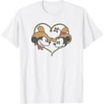 thumbnail image 1 of Mickey And Minnie Vintage Western Sweethearts DTG Print Unisex T-Shirt,White Color,Size 2XL, 1 of 5
