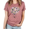 thumbnail image 1 of Mickey Balloons Shirt, Animal Kingdom Shirt, Safari Shirt Casual Short Sleeve Shirt (XX Large, Mauve), 1 of 7