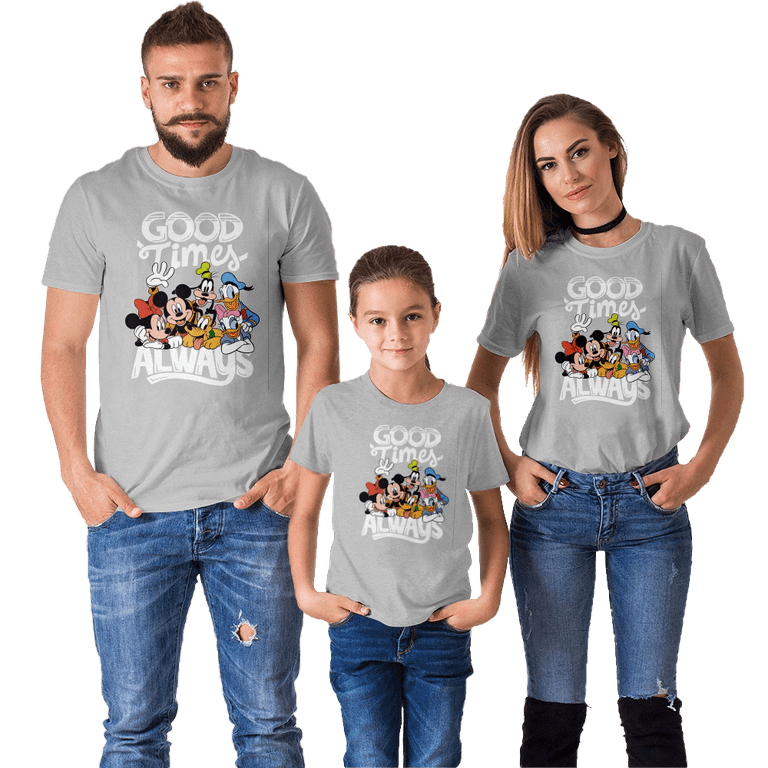Mickey Cartoon Vacation Shirt, Donald Duck Family Matching T-shirts, Best  Gift For Kids Adults, 2XS 