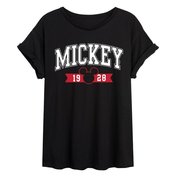 Mickey & Friends - 1928 Collegiate - Women's Oversized T-Shirt