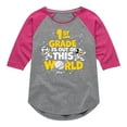 thumbnail image 1 of Mickey & Friends - 1St Grade Out Of This World - Toddler And Youth Raglan Graphic T-Shirt, 1 of 5