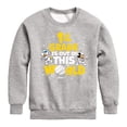 thumbnail image 1 of Mickey & Friends - 1st Grade Out Of This World - Youth Crewneck Fleece Sweatshirt, 1 of 5