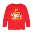 thumbnail image 1 of Mickey & Friends - 1st Grade Out Of This World - Youth Long Sleeve Graphic T-Shirt, 1 of 5