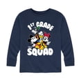thumbnail image 1 of Mickey & Friends - 1st Grade Squad - Youth Long Sleeve Graphic T-Shirt, 1 of 5
