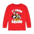 thumbnail image 1 of Mickey & Friends - 1st Grade Squad - Youth Long Sleeve Graphic T-Shirt, 1 of 5