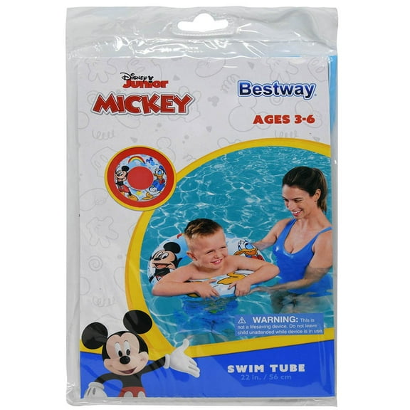 Mickey & Friends 22" Swim Tube/Ring in polybag with insert- 2 PCS