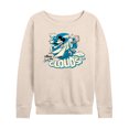 thumbnail image 1 of Mickey & Friends - Above The Clouds - Women's Lightweight French Terry Long Sleeve Shirt, 1 of 5