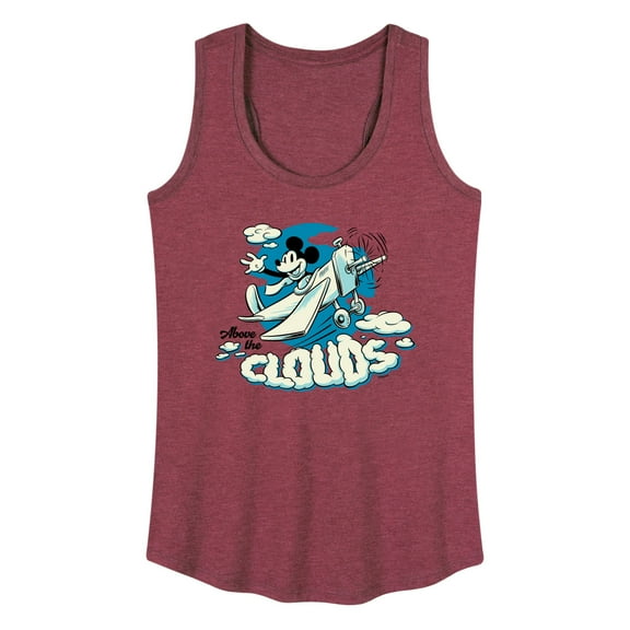Mickey & Friends - Above The Clouds - Women's Racerback Tank Top