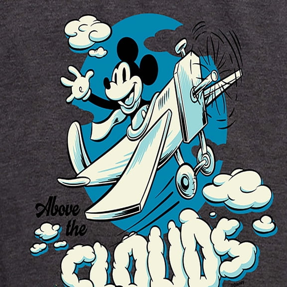 Mickey & Friends - Above The Clouds - Women's Short Sleeve Graphic T-Shirt