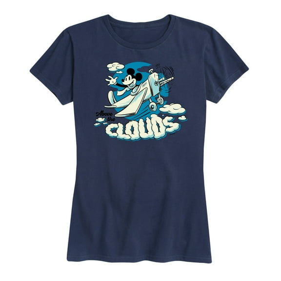 Mickey & Friends - Above The Clouds - Women's Short Sleeve Graphic T-Shirt