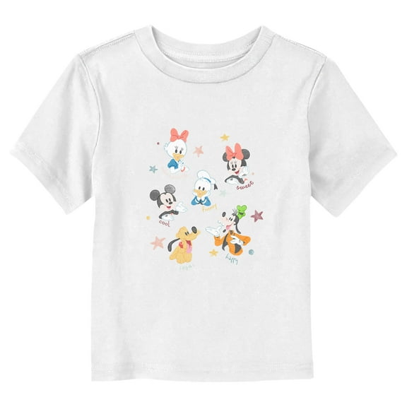 Mickey & Friends Adorable Personalities  Graphic T-Shirt