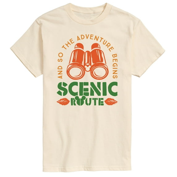 Mickey & Friends - Adventure Begins - Men's Short Sleeve Graphic T-Shirt