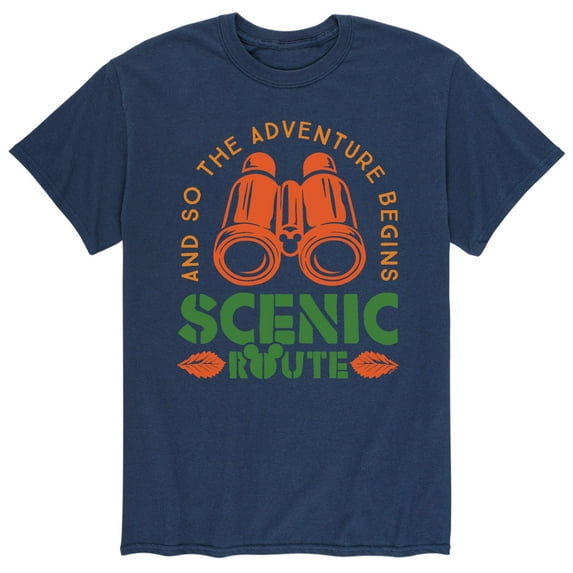 Mickey & Friends - Adventure Begins - Men's Short Sleeve Graphic T-Shirt