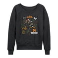 thumbnail image 1 of Mickey & Friends - Adventure Map - Women's Lightweight French Terry Long Sleeve Shirt, 1 of 5