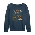 thumbnail image 1 of Mickey & Friends - Adventure Map - Women's Lightweight French Terry Long Sleeve Shirt, 1 of 5