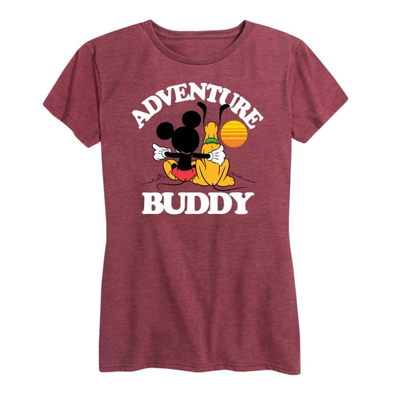 Mickey & Friends - Adventure Partner - Women's Short Sleeve Graphic T-Shirt