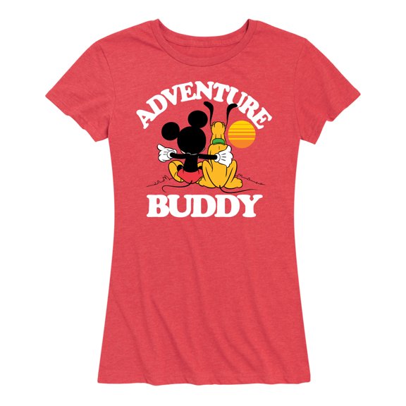 Mickey & Friends - Adventure Partner - Women's Short Sleeve Graphic T-Shirt
