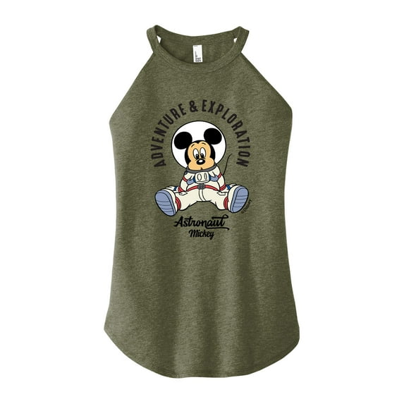 Mickey & Friends - Adventure and Exploration - Juniors High Neck Tank Top