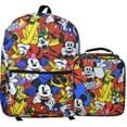 thumbnail image 1 of Mickey & Friends All Over Print Backpack with Lunch Bag Combo, 1 of 4
