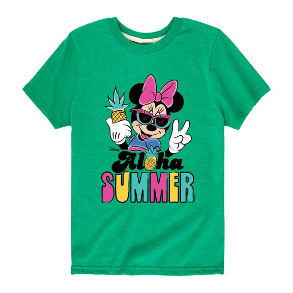 Mickey & Friends - Aloha Summer - Toddler And Youth Short Sleeve Graphic T-Shirt