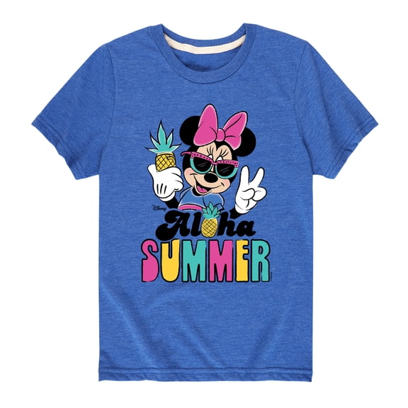 Mickey & Friends - Aloha Summer - Toddler And Youth Short Sleeve Graphic T-Shirt