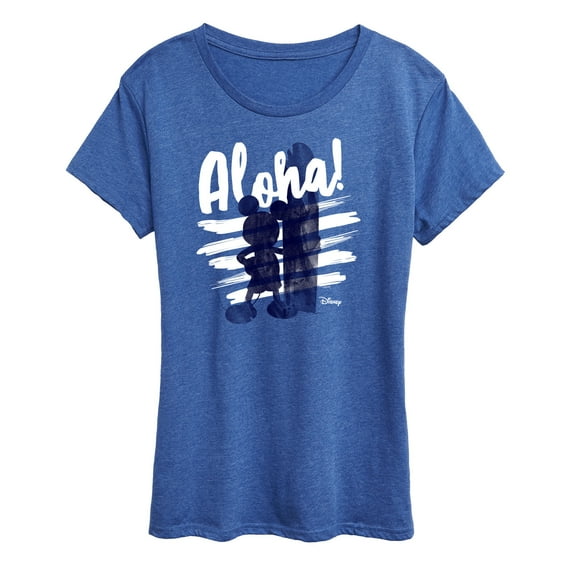 Mickey & Friends - Aloha - Women's Short Sleeve Graphic T-Shirt