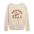 thumbnail image 1 of Mickey & Friends - Autumn Leaves And Pumpkins Please - Women's Lightweight French Terry Long Sleeve Shirt, 1 of 4