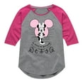 thumbnail image 1 of Mickey & Friends - Be Kind To Yourself - Toddler And Youth Girls Raglan Graphic T-Shirt, 1 of 5