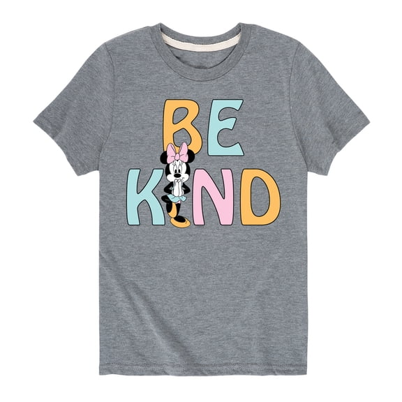 Mickey & Friends - Be Kind - Toddler And Youth Short Sleeve Graphic T-Shirt
