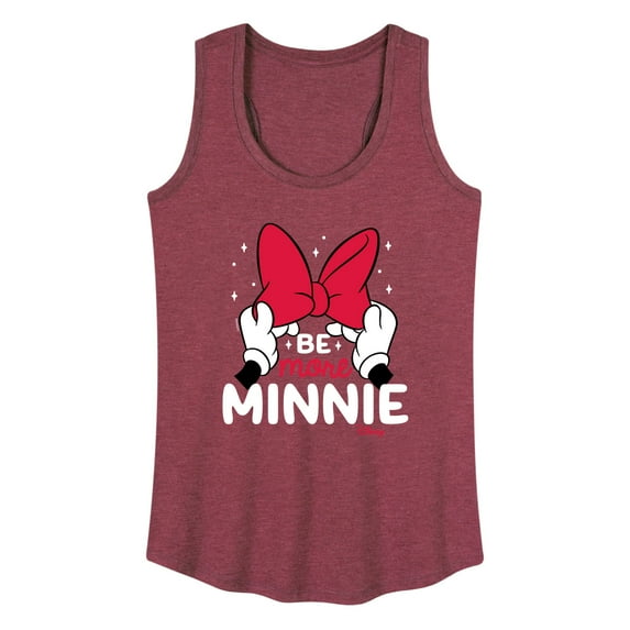 Mickey & Friends - Be More Minnie - Women's Racerback Tank Top