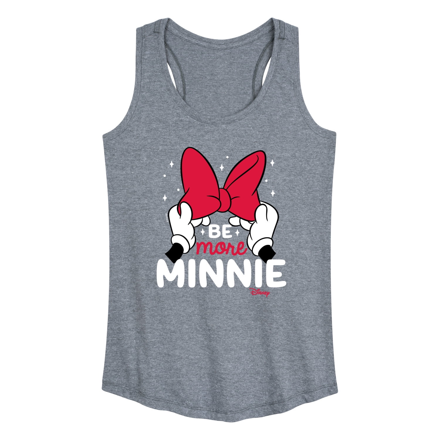 Mickey & Friends - Be More Minnie - Women's Racerback Tank Top 