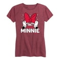 thumbnail image 1 of Mickey & Friends - Be More Minnie - Women's Short Sleeve Graphic T-Shirt, 1 of 5