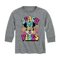 thumbnail image 1 of Mickey & Friends - Beach Vibes - Toddler And Youth Long Sleeve Graphic T-Shirt, 1 of 5