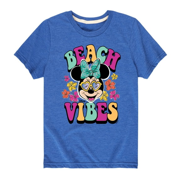 Mickey & Friends - Beach Vibes - Toddler And Youth Short Sleeve Graphic T-Shirt