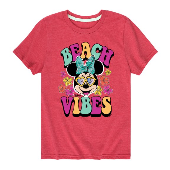 Mickey & Friends - Beach Vibes - Toddler And Youth Short Sleeve Graphic T-Shirt