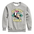thumbnail image 1 of Mickey & Friends -Beachy Vibes - Toddler And Youth Crewneck Fleece Sweatshirt, 1 of 5