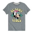thumbnail image 1 of Mickey & Friends - Beachy Vibes - Toddler And Youth Short Sleeve Graphic T-Shirt, 1 of 5