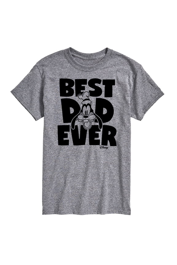 Mickey & Friends - Best Dad Ever Goofy - Father's Day Gift - Men's Short Sleeve Graphic T-Shirt