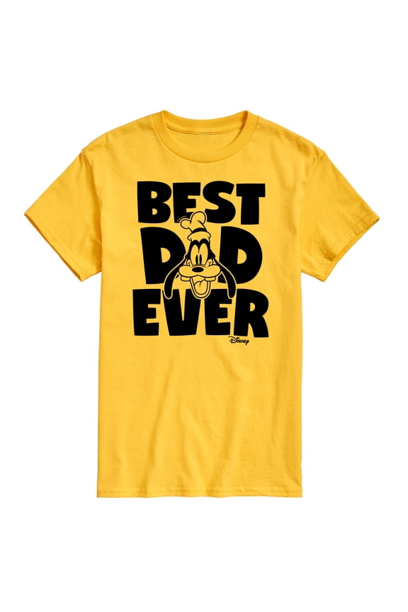 Mickey & Friends - Best Dad Ever Goofy - Father's Day Gift - Men's Short Sleeve Graphic T-Shirt