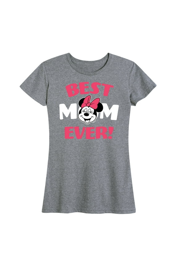 Mickey & Friends - Best Mom - Mother's Day - Women's Short Sleeve Graphic T-Shirt
