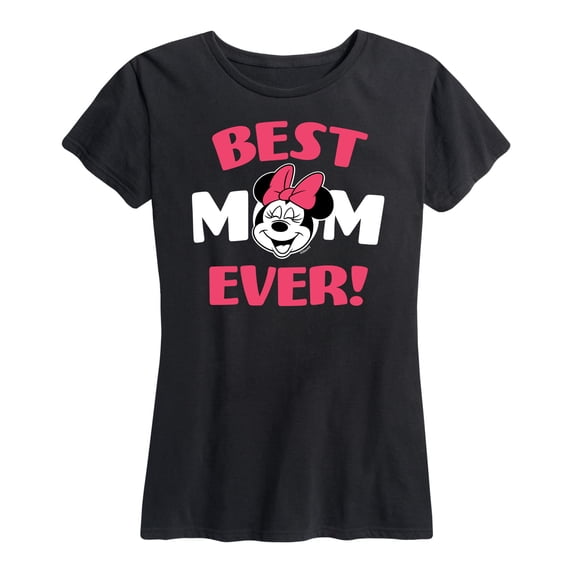 Mickey & Friends - Best Mom - Mother's Day - Women's Short Sleeve Graphic T-Shirt