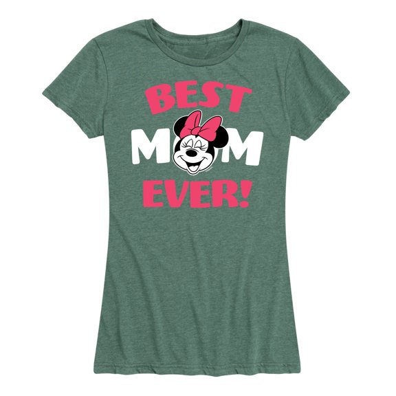 Mickey & Friends - Best Mom - Mother's Day - Women's Short Sleeve Graphic T-Shirt