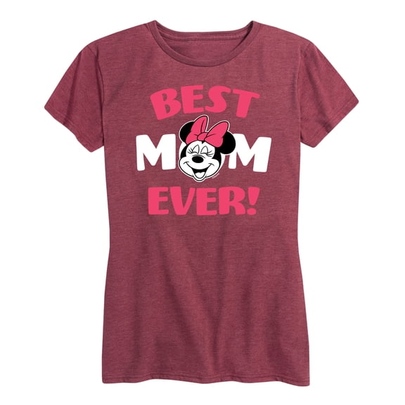 Mickey & Friends - Best Mom - Mother's Day - Women's Short Sleeve Graphic T-Shirt