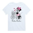 thumbnail image 1 of Mickey & Friends - Bike Babe - Toddler And Youth Short Sleeve Graphic T-Shirt, 1 of 5