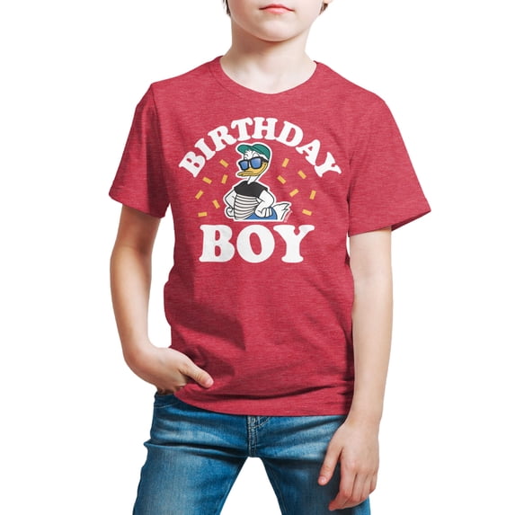 Disney - Birthday Boy Donald Short Sleeve Graphic T-Shirt